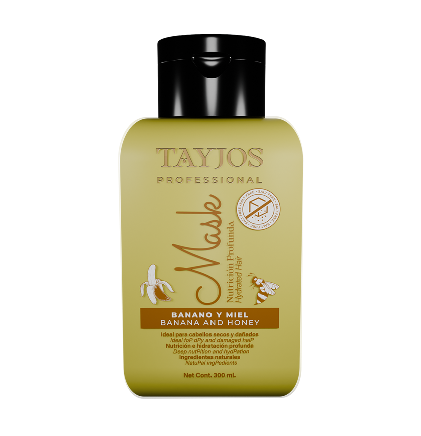 Mascarilla Capilar Banano y Miel