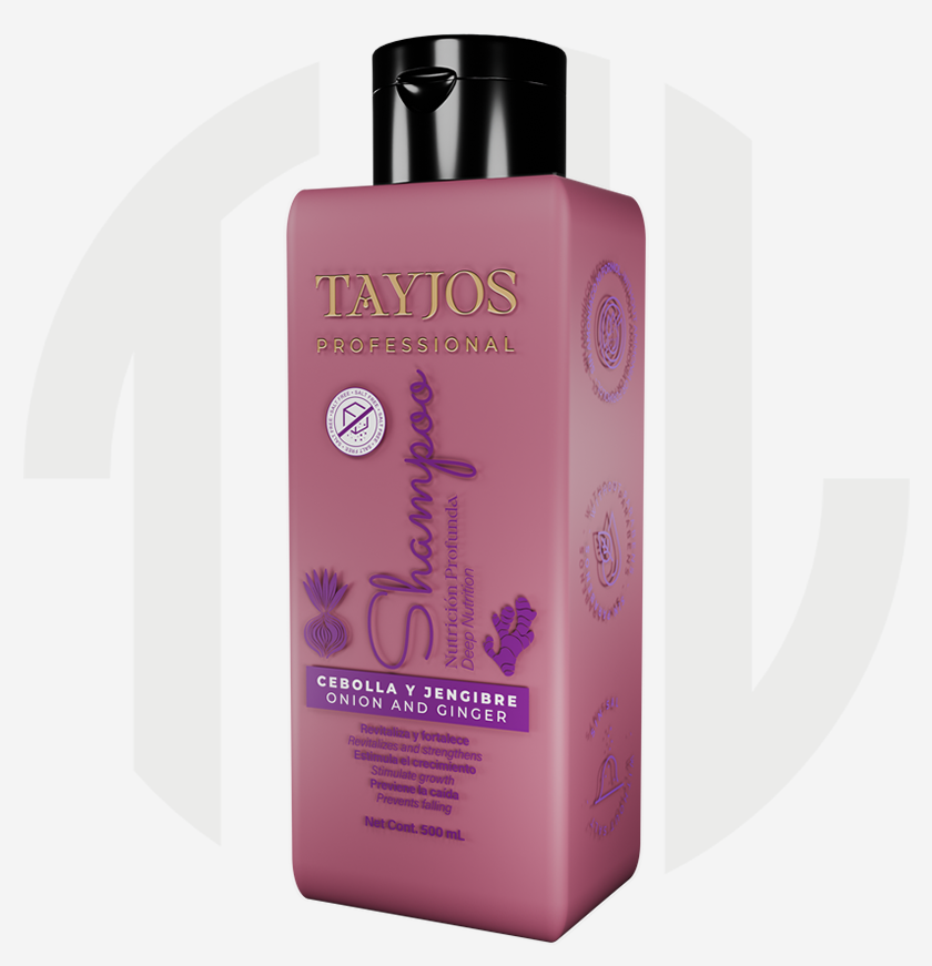 SHAMPOO CEBOLLA Y JENGIBRE 500 DER