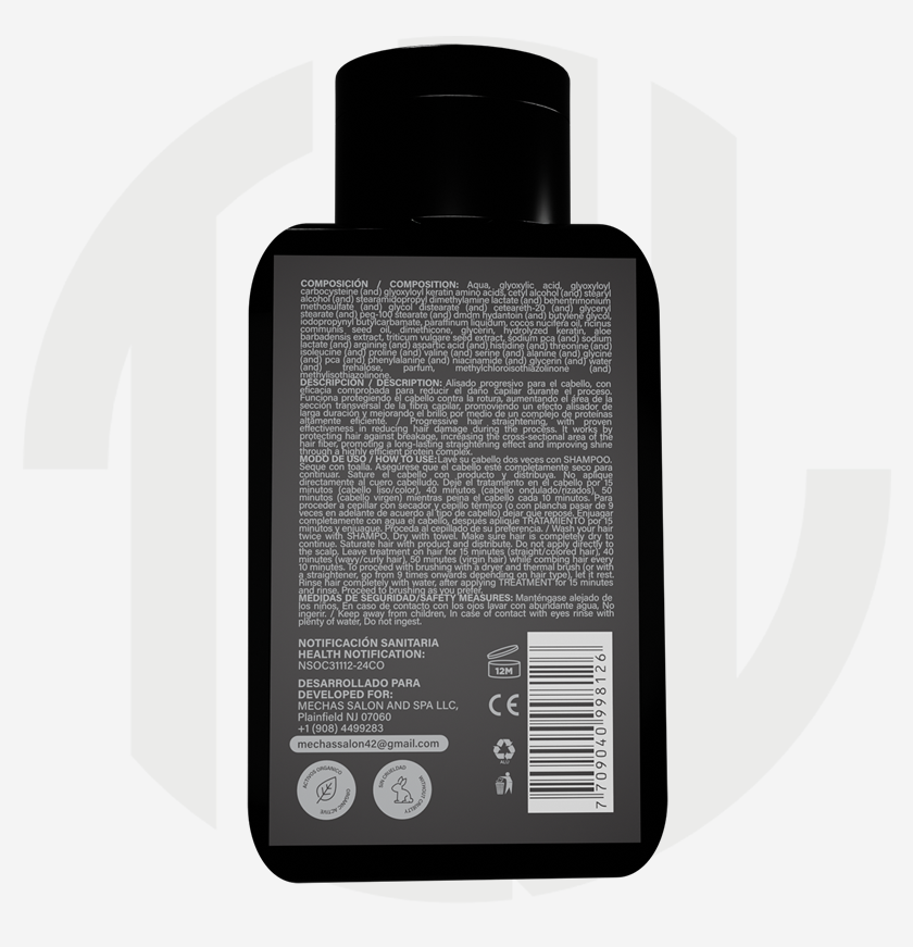 TRATAMIENTO LISO EXTREMO 300 BACK